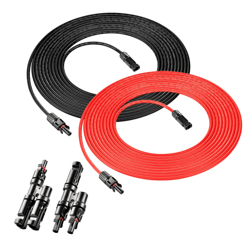 Rich Solar 10 Gauge 50 Feet Solar Extension Cable