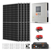 Rich Solar Cabin Solar Kit with 5 Solar Panel