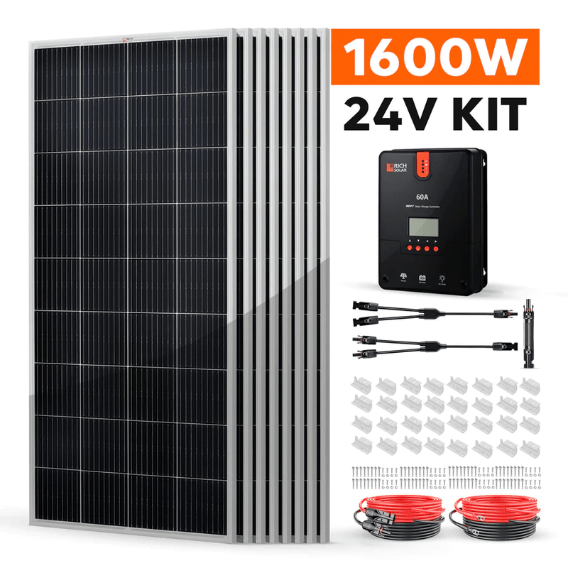 Rich Solar 1600W Solar Kit