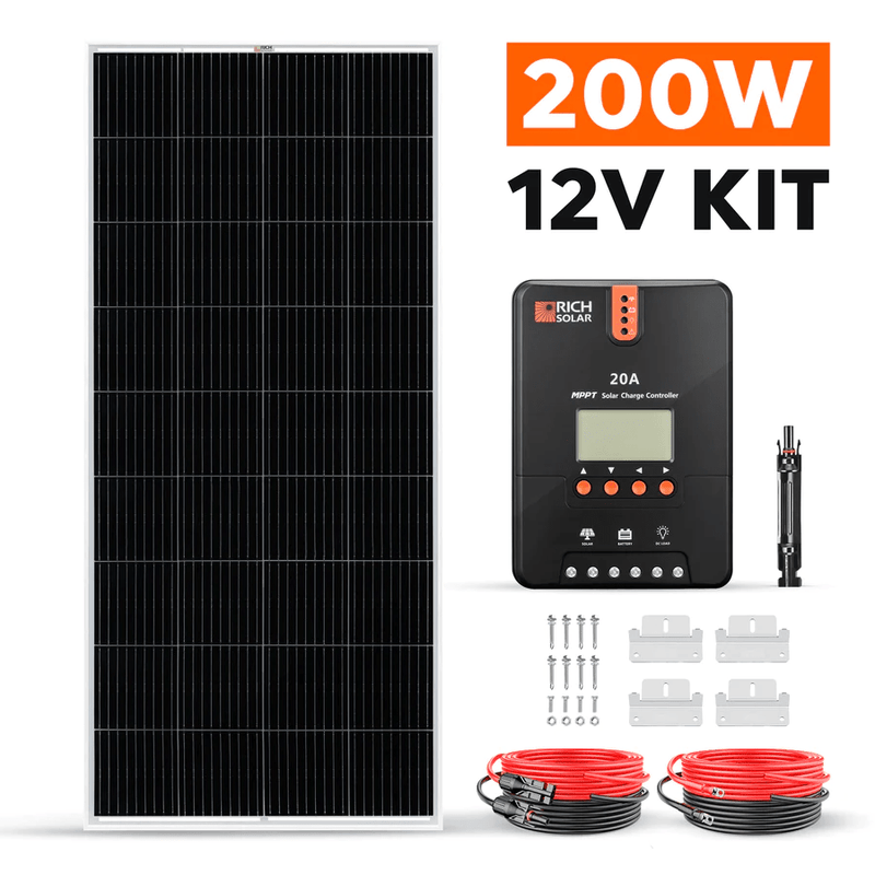 Rich Solar 200W Solar Kit