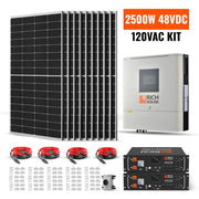 Rich Solar 2500W Cabin Solar Kit