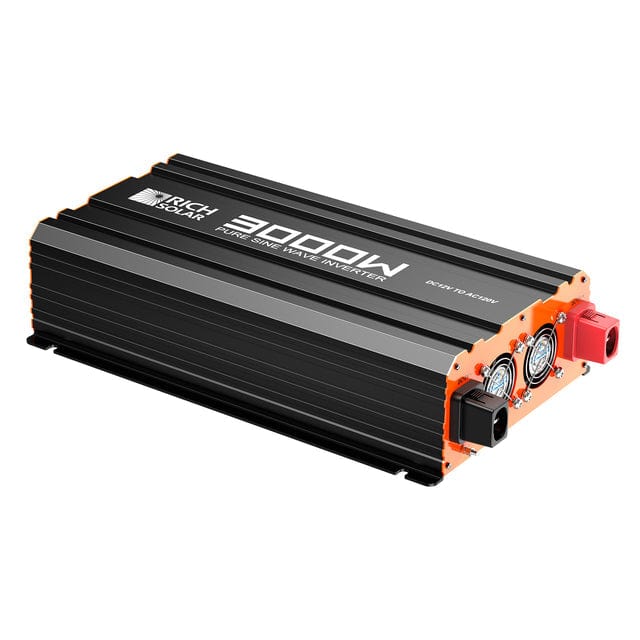 Rich Solar Industrial Pure Sine Wave Inverter Top View Left Side