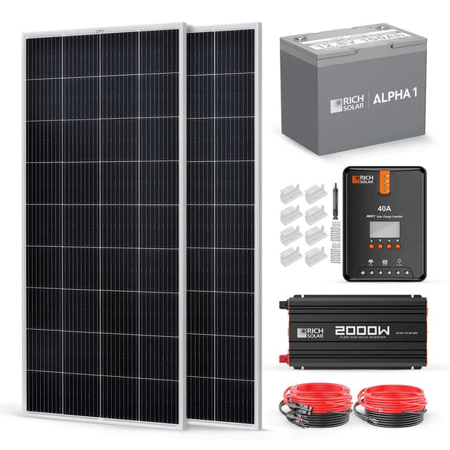 Rich Solar 400W Complete Solar Kit
