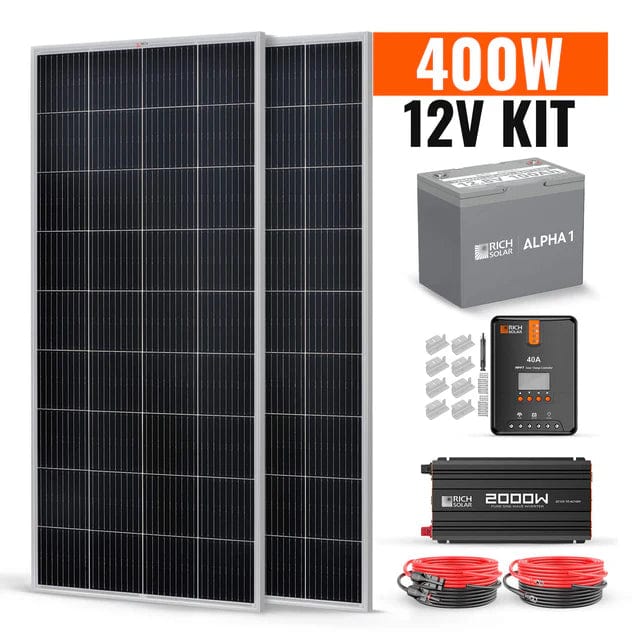 Rich Solar 400W Complete Solar Kit