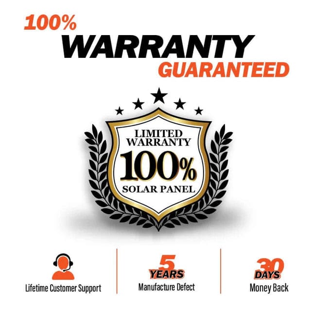 Rich Solar 400W Complete Solar Kit Warranty
