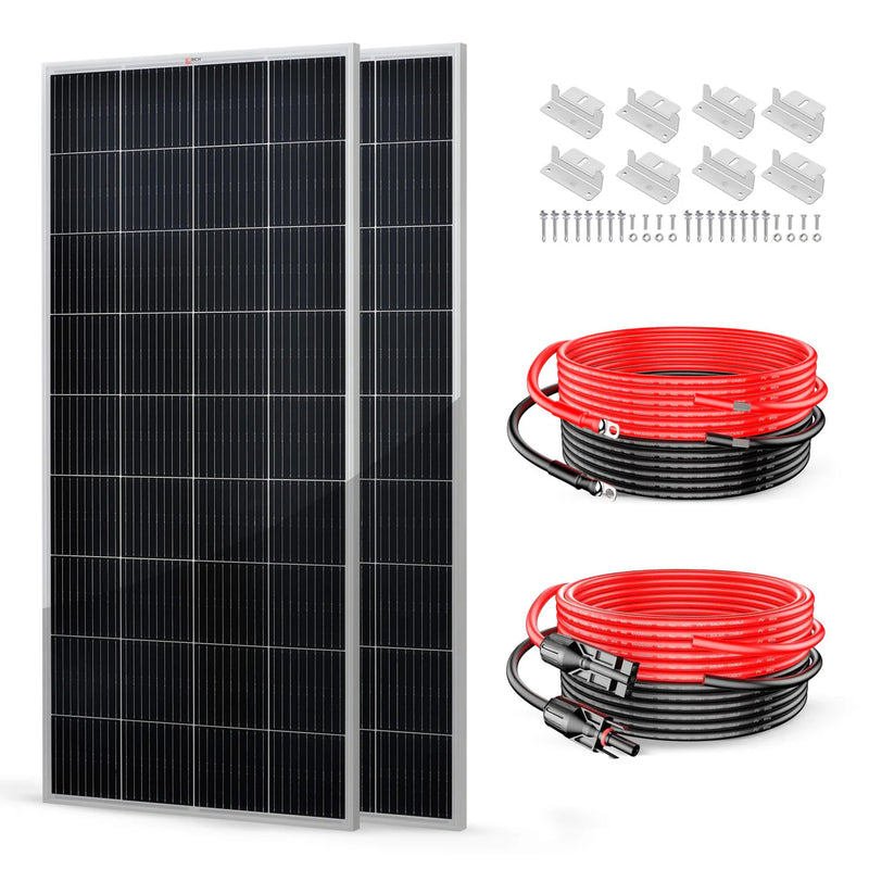 Rich Solar 400 Watt Solar Kit with Cable
