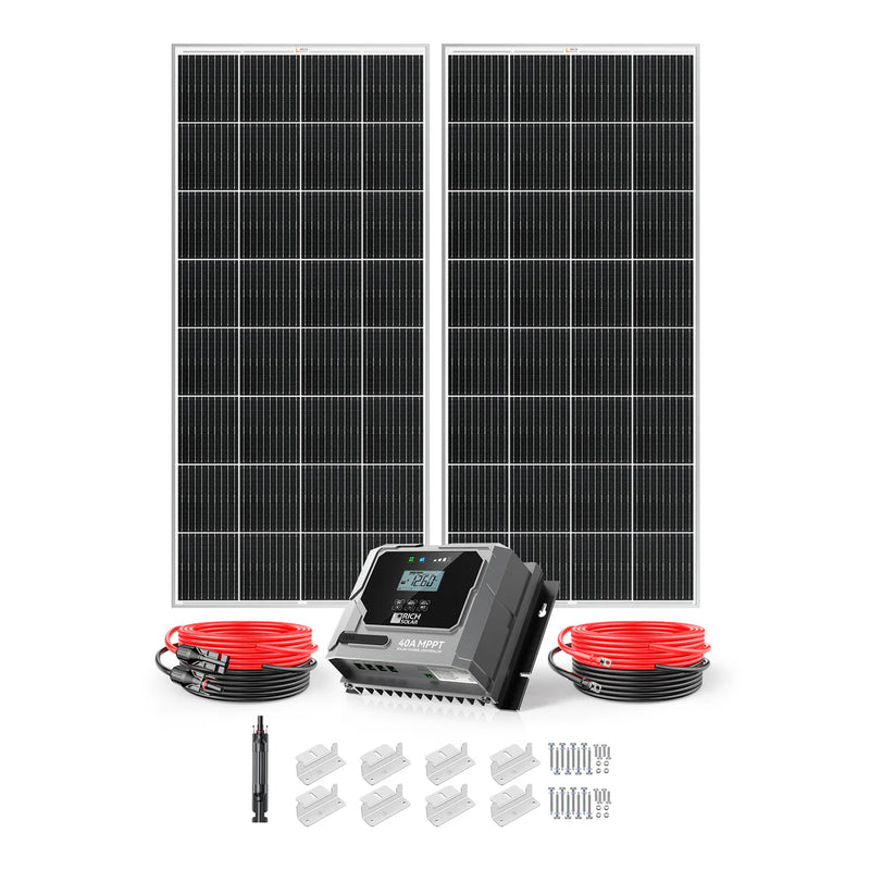 Rich Solar 400 Watt Solar Kit with Solar Panel