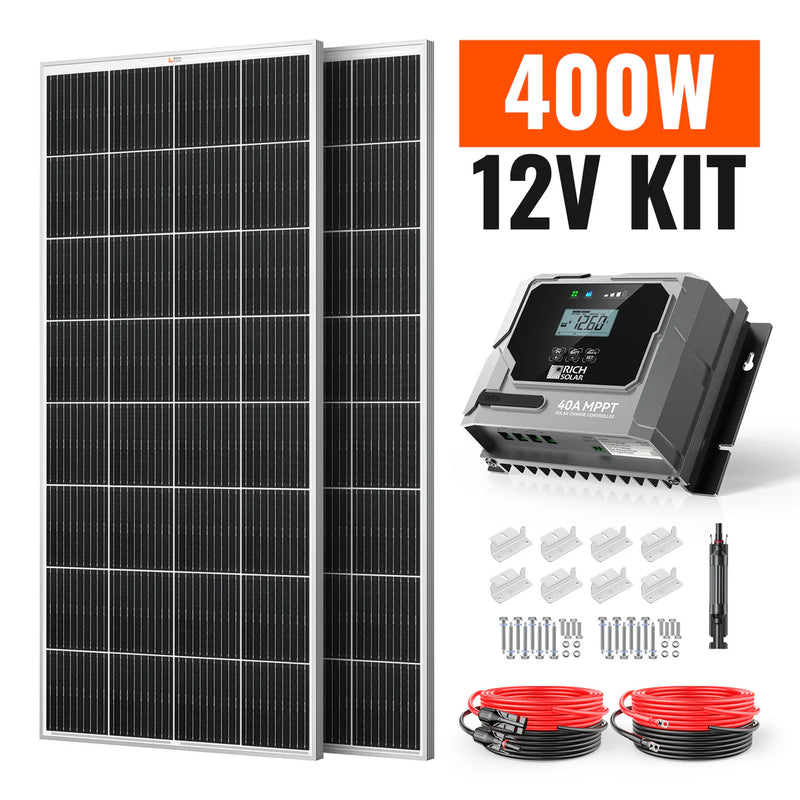 Rich Solar 400 Watt Solar Kit