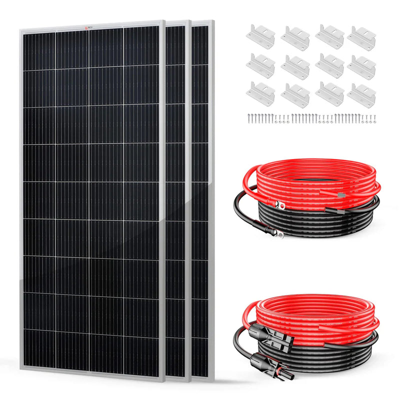 Rich Solar 600 Watt 12V Solar Kit with Cable