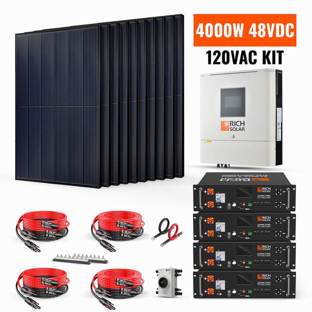 Rich Solar 6500W Solar Kit