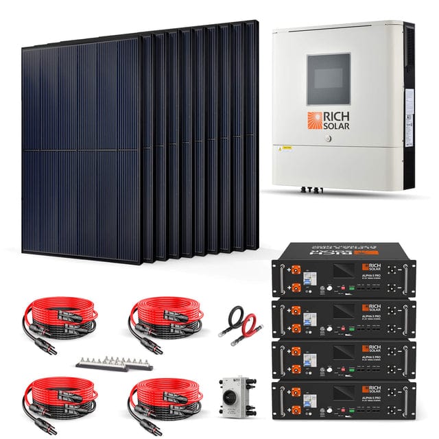 Rich Solar 6500W Solar Kit