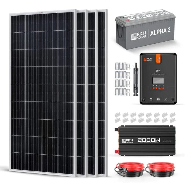 Rich Solar 800W Complete Solar Kit