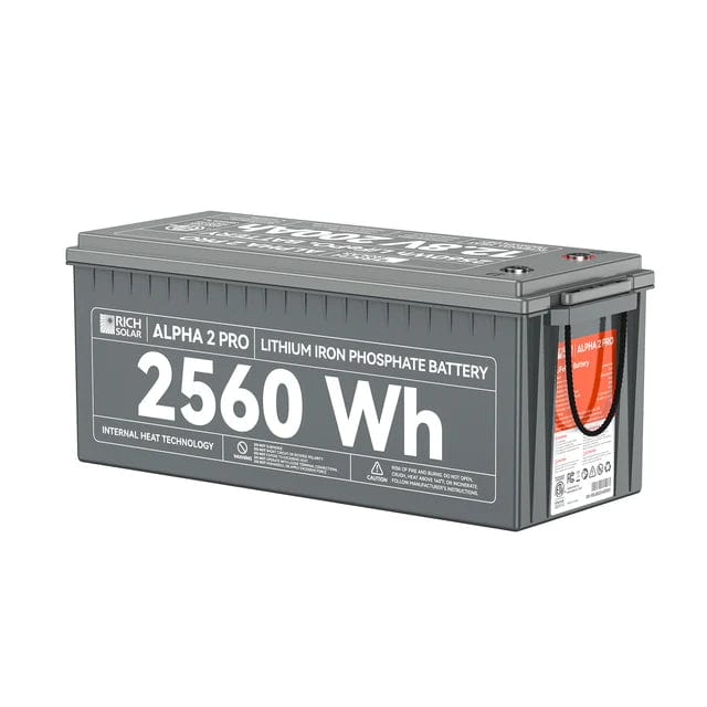 Rich Solar ALPHA 2 PRO Lithium Phosphate Battery