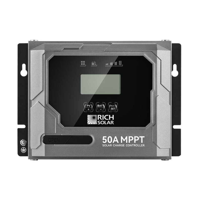 Rich Solar BRAVO 50 Amp MPPT Solar Charge Controller Front