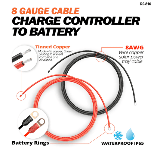 Rich Solar Charge Controller to Battery