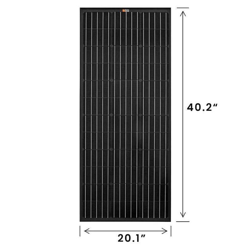 Rich Solar Mega 100 ONYX Solar Panel Measurement
