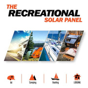 Rich Solar Mega Polycrystalline Recreational Solar Panel