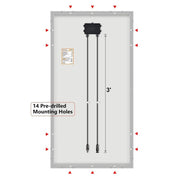 Rich Solar Mega 150 Watt Monocrystalline Solar Panel