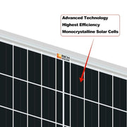 Rich Solar Mega 200 Watt Monocrystalline Solar Panel