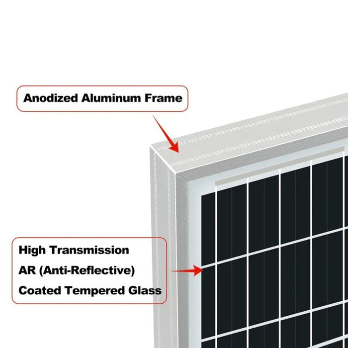 Rich Solar Mega 200 Watt Monocrystalline Solar Panel 