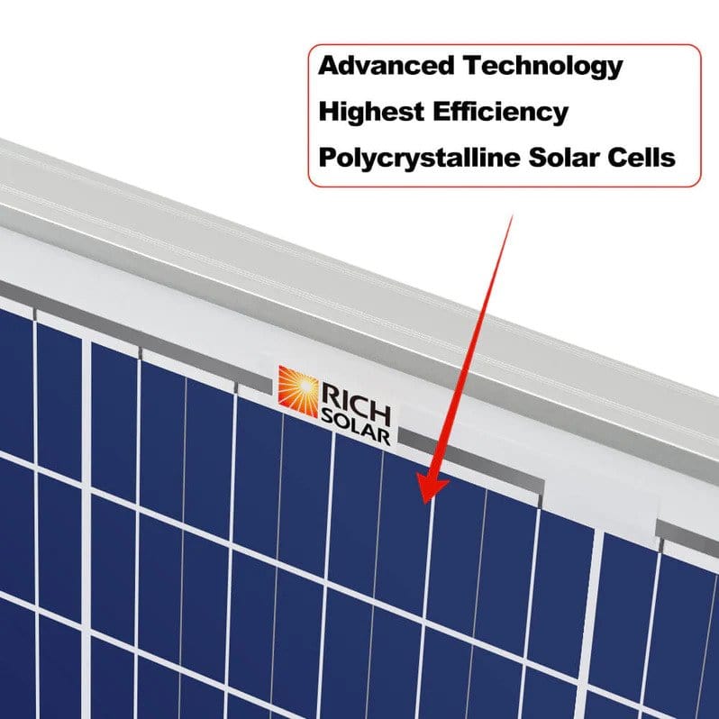 Rich Solar Mega 50W Solar Panel Efficiency