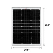 Rich Solar Mega 50W Solar Panel Size