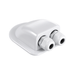 Rich Solar White Cable Entry Housing