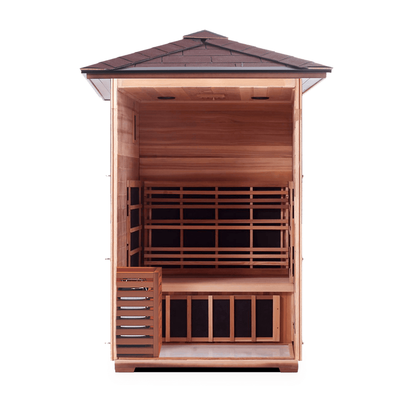 Enlighten SaunaTerra MoonLight 2 Dry Traditional Outdoor Sauna | 2 Persons