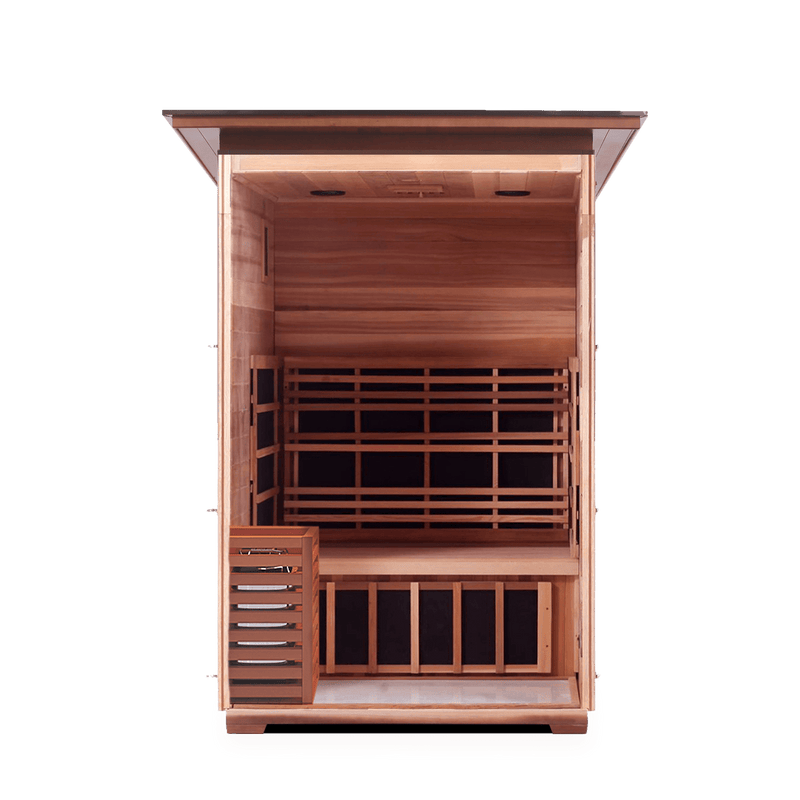 Enlighten SaunaTerra MoonLight 2 Dry Traditional Outdoor Sauna | 2 Persons