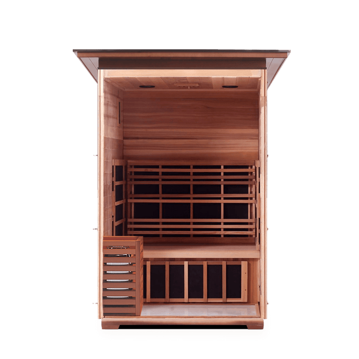Enlighten SaunaTerra MoonLight 2 Dry Traditional Outdoor Sauna | 2 Persons