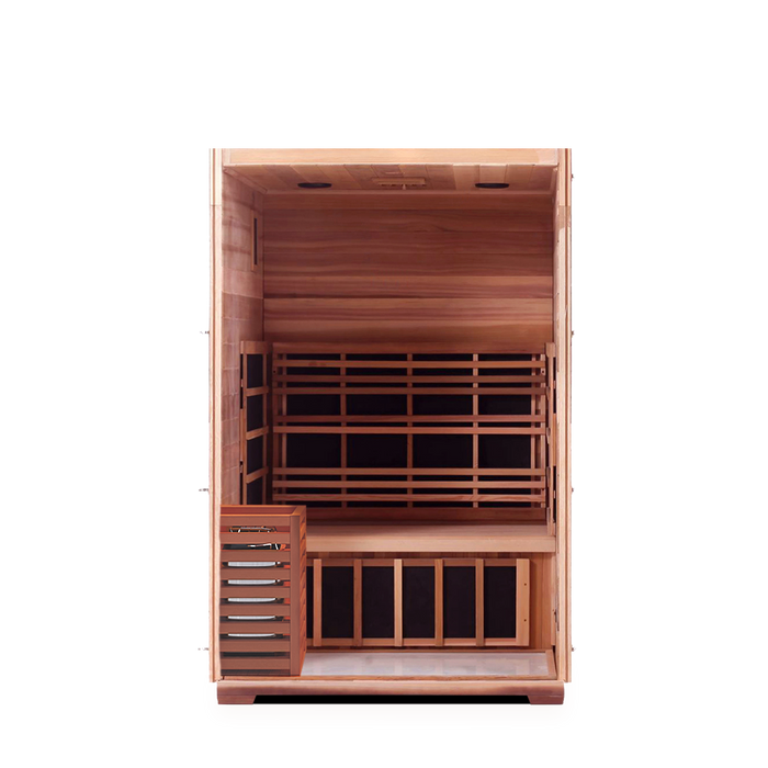 Enlighten SaunaTerra MoonLight 2 Dry Traditional Indoor Sauna | 2 Persons