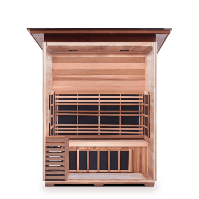 Enlighten SaunaTerra MoonLight 3 Dry Traditional Outdoor Sauna | 3 Persons