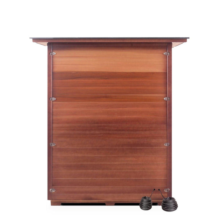 Enlighten InfraNature Duet Sapphire 3 Hybrid Infrared/Traditional Indoor Sauna | 3 Persons
