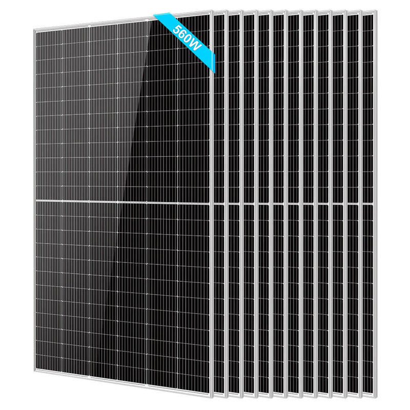 SunGold Power 560W Bifacial PERC Solar Panel | SGP-560-SBD UL61730