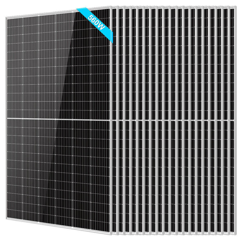 SunGold Power 560W Bifacial PERC Solar Panel | SGP-560-SBD UL61730