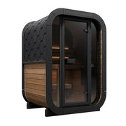 SaunaLife CL3G Cube Sauna front and side view
