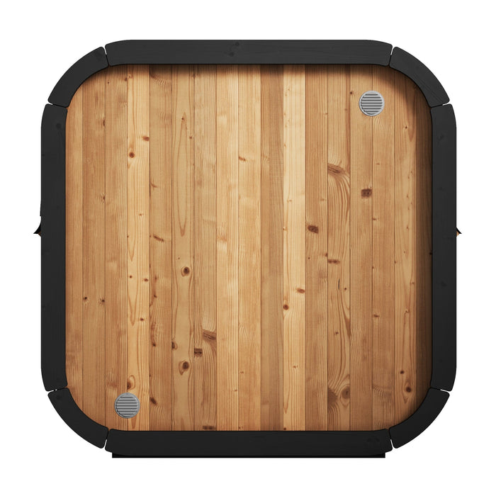 Sauna Life Cube Series Model Back View
