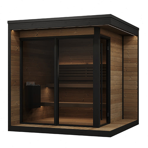 SaunaLife Model GL6 Outdoor Sauna Kit | 6 Persons