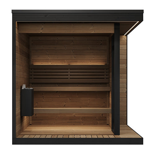 SaunaLife Model GL6 Outdoor Sauna Kit | 6 Persons