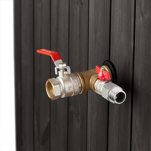 SaunaLife Model S1BC Immersion Tub and Combination Water Chiller/Heater, Black | 1-Person