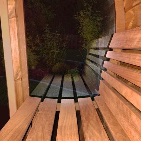 SaunaLife Model E8G Chair Sauna Barrel