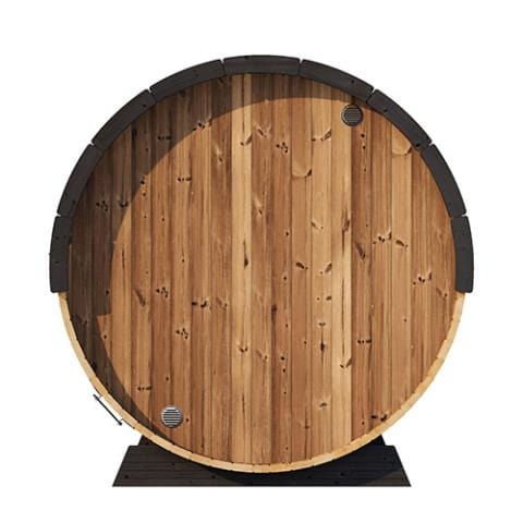 SaunaLife Model EE8G Sauna Barrel Back Details