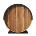 SaunaLife Model EE8G Sauna Barrel Back Details