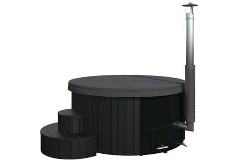 SaunaLife Model S4B Wood-Fired Hot Tub Visual