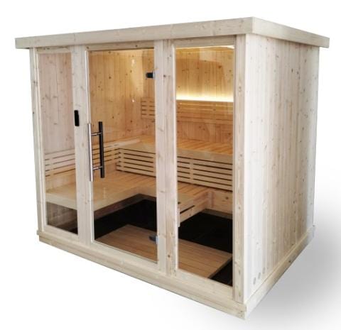 SaunaLife Model X7 Home Sauna side Angle