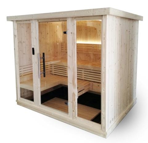 SaunaLife Model X7 Home Sauna Edge