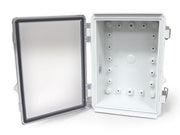 SaunaLife Sauna Gear 300  Waterproof Control Enclosure Open Door