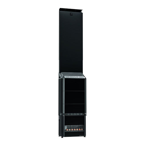Saunum Air 10 Sauna Heater Air Series, 9.6kW Sauna Heater w/Climate Equalizer, Black