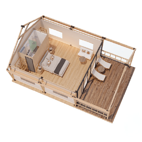 Luna Glamping Zenith II Safari Tent