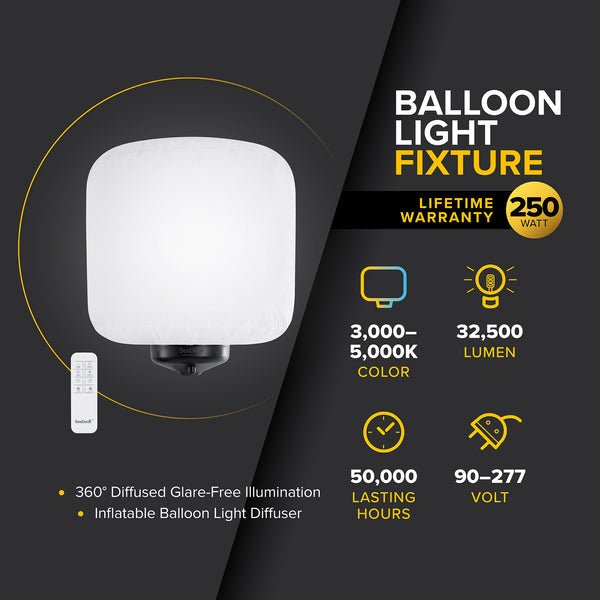 SeeDevil G3 - 250 Watt Balloon Light Fixture